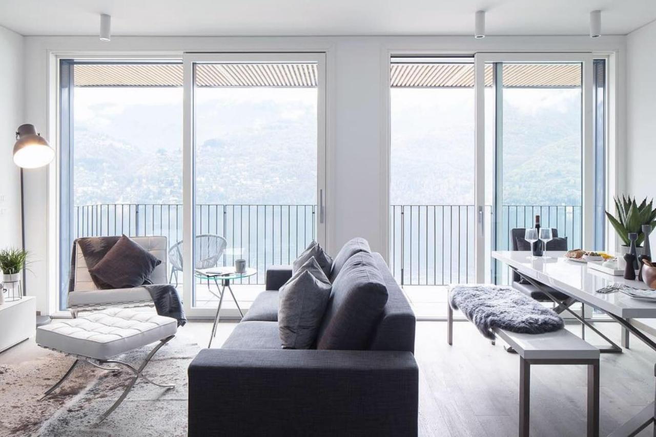Ulivi Luxury Loft & Pool - The House Of Travelers Appartement Carate Urio Buitenkant foto